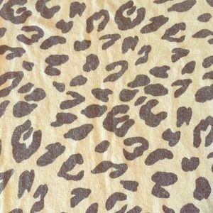 Animal print scarf